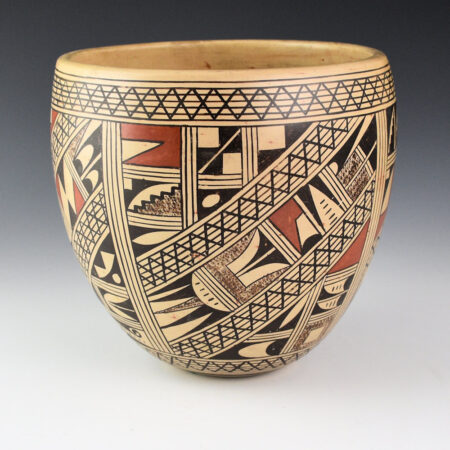Huma, Rondina - Jar with Geometric Shard Designs (1980s)