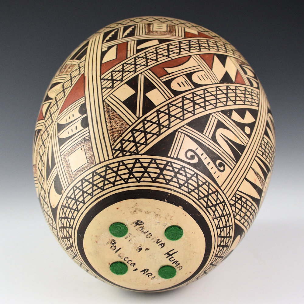 Huma, Rondina - Jar with Geometric Shard Designs (1980s) - Image 6