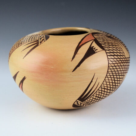 Alternative view of Nampeyo, Adelle L. - Bowl with Migration Pattern Bird Wings