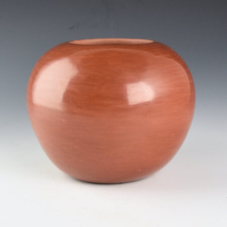 Vigil, Albert & Josephine - Plainware Red Bowl (1980s)