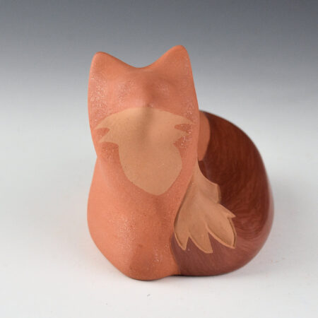 Alternative view of Borts-Medlock, Autumn  - Red Clay Fox with Polished Tail (2025)