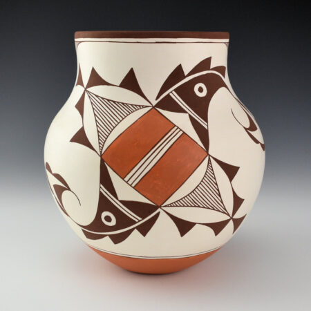 Patricio, Felisha-  Jar with Double Hummingbird Design