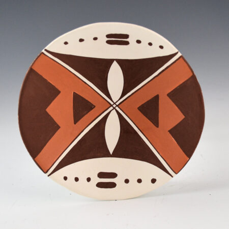 Patricio, Felisha- Small Plate with Butterfly Design