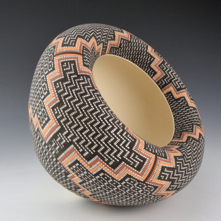 Alternative view of Antonio, Frederica - 8" Wide "Stars over the Mesa" Infinity Rim Bowl