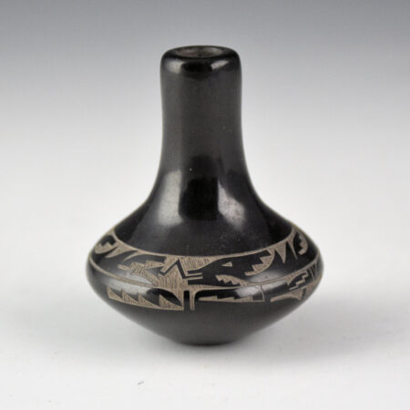Naranjo, Geri  - Long Neck Jar with Avanyu