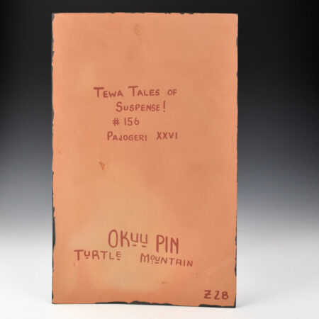 Alternative view of Garcia, Jason - "Tewa Tales of Suspense! #157" Clay Tile