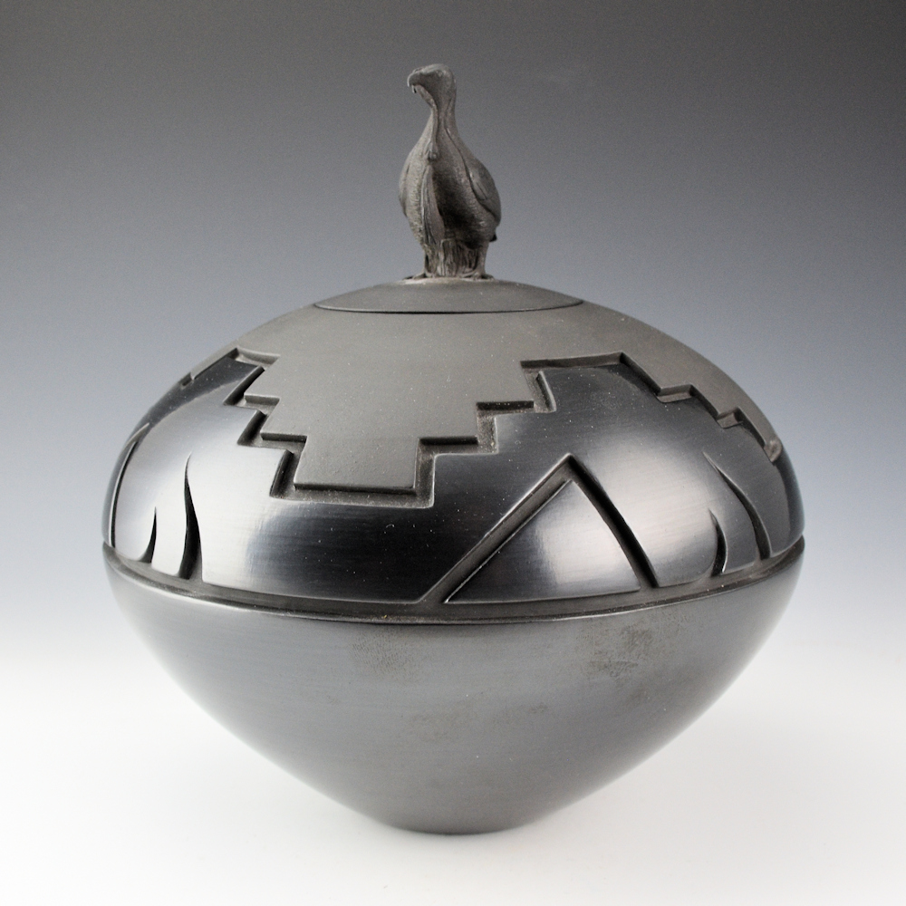 Roller, Jeff - Bowl with Wild Turkey Lid (2003) - Image 5