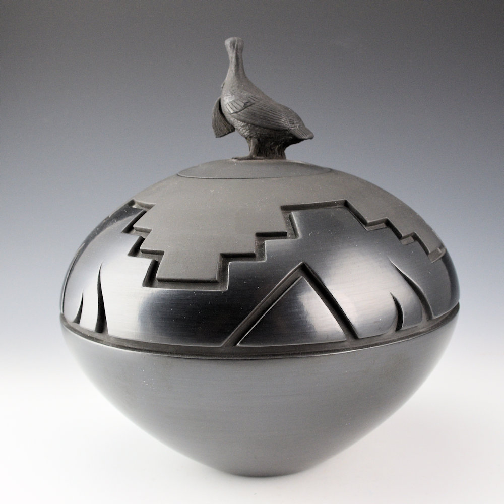 Roller, Jeff - Bowl with Wild Turkey Lid (2003) - Image 4