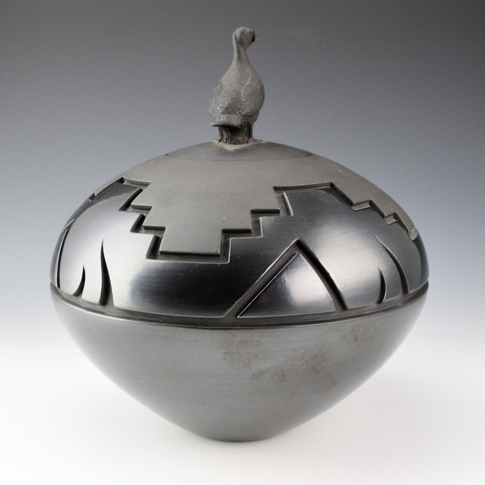 Roller, Jeff - Bowl with Wild Turkey Lid (2003) - Image 3