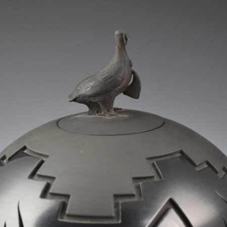 Alternative view of Roller, Jeff - Bowl with Wild Turkey Lid (2003)