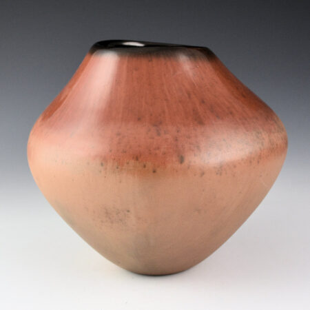 Alternative view of Folwell, Jody - Asymmetric Rim Jar with Polished Rim (1985)