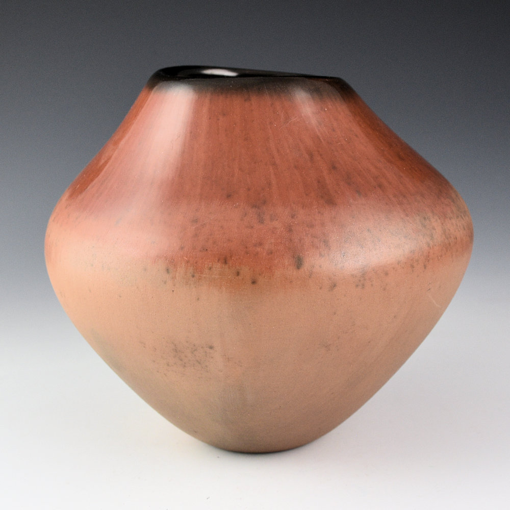 Folwell, Jody - Asymmetric Rim Jar with Polished Rim (1985) - Image 2