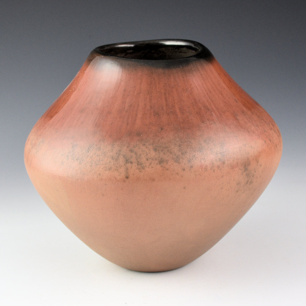Folwell, Jody - Asymmetric Rim Jar with Polished Rim (1985)