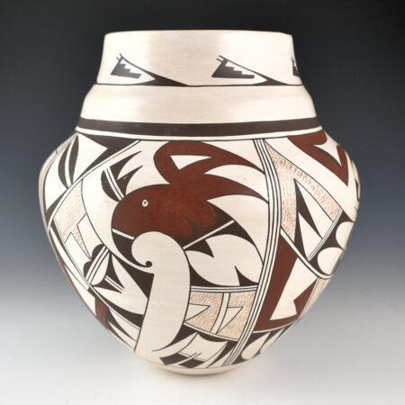 Navasie, Joy "Frogwoman" - Water Jar with Birds (1980s)