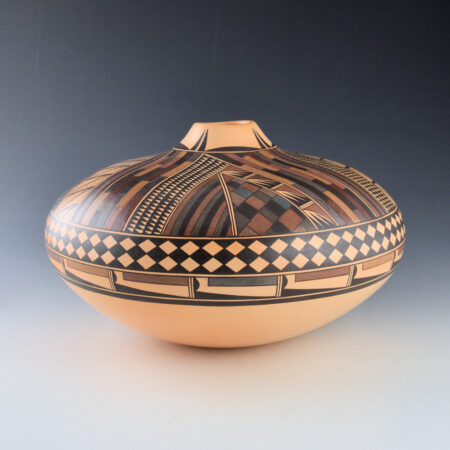 Namingha, Les - "Loloma" Wide Shoulder Jar (2012)