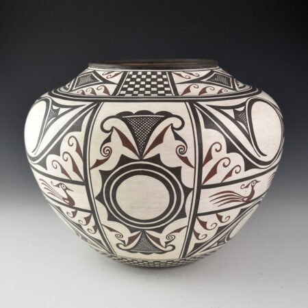 Namingha, Les - Zuni Jar with Birds and Rainbirds (2016)