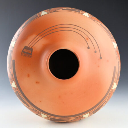 Alternative view of Namingha, Les - "Comet" Wide Shoulder Jar (1997)