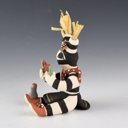 Alternative view of Ray, Marilyn Henderson - Koshari Figure with Bird, Butterfly and Watermelon (2005)