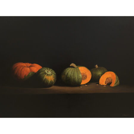 Alternative view of Calengor, Mary - "Harvest Gold" Oil on Linen (48 x 36)