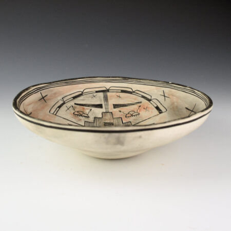 Alternative view of Kanteena, Michael - Open Bowl with Cloud Figure