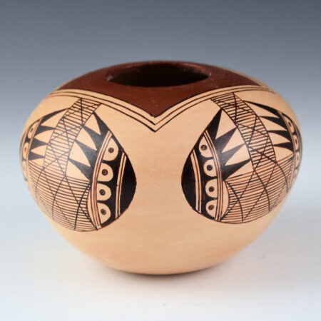 Naha, Nona - Bowl with Bat Wing Designs (1990s)