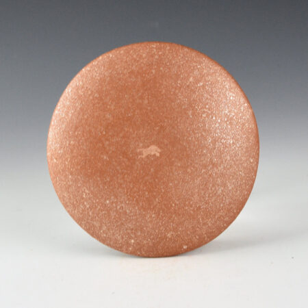 Alternative view of Duwyenie, Preston - "Desert Sand" Micaceous Plate with Silver Inset