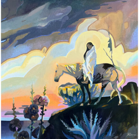 Sosa, Raena - "The Place Where Love Grows Old" Oil on Linen (36 x 36")