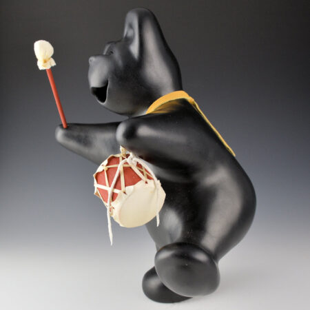 Alternative view of Chitto, Randall - 13" Tall Clay "Drummer" Bear (2026)