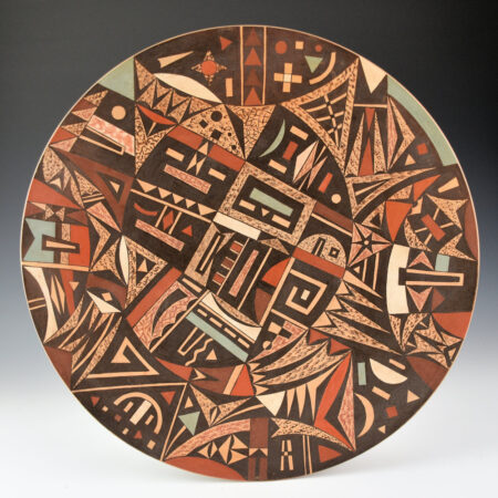 Alternative view of Lucas, Steve - 12" "Katsina Faces" Five Color Plate