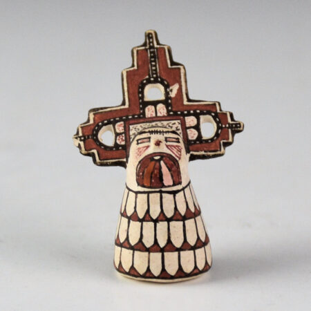 Natseway, Thomas - Clay Shalako Katsina Figure (1989)