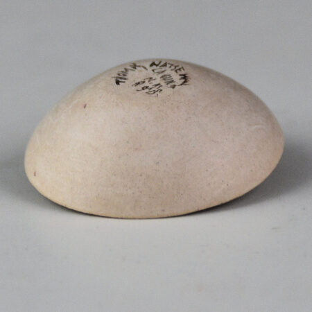 Alternative view of Natseway, Thomas - Mini Open Bowl with Shalako Katsina (1989)