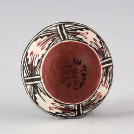 Alternative view of Natseway, Thomas - Mini Open Bowl with Butterfly Designs (1990s)