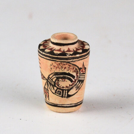 Natseway, Thomas - Mini Jar with Birds and Flower Motif
