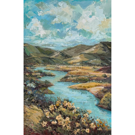 Vargas, Andrea - "High Noon Over the Chama River", Oil, 40.5" x 28.5"