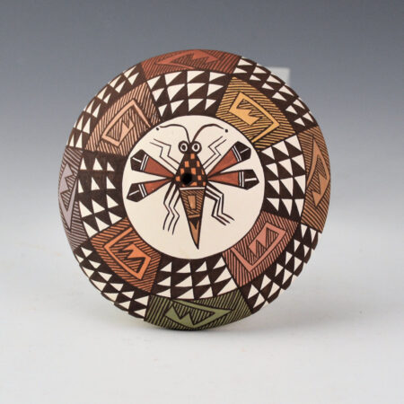 Lewis-Garcia, Diane - Mulit-Color Seedpot with Dragonfly