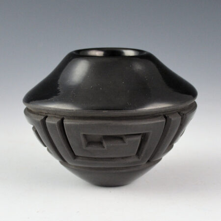 Garcia, Effie - Bowl with Carved Cloud Designs