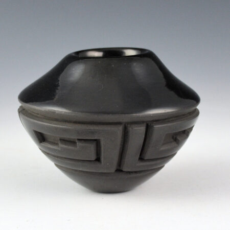 Alternative view of Garcia, Effie - Bowl with Carved Cloud Designs