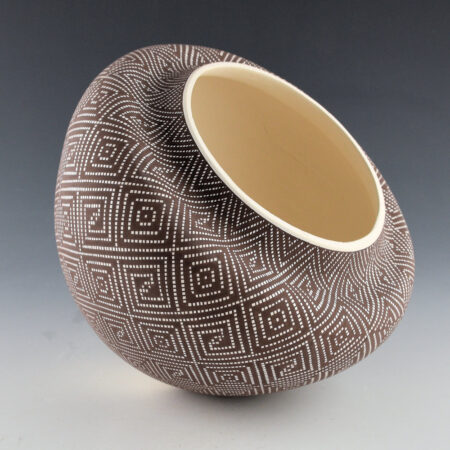 Alternative view of Antonio, Frederica - Indented Shoulder Jar with Rug Design