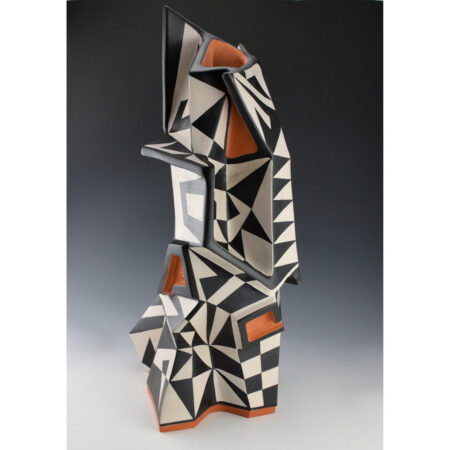 Suina, Jeff - 19.5" Tall "Monolith" Architectural Jar