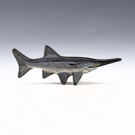 Alternative view of Tafoya, Jennifer - "Marlin" 3.5" Long Clay Fish