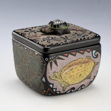 Tafoya, Jennifer - Box with Turtles and Turtle Lid (2008)