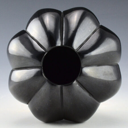 Alternative view of Youngblood, Joseph - "Fall Harvest" Wide Rib Melon Bowl