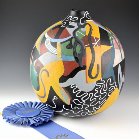 Namingha, Les - "Nature Walk" Jar (1999) Ribbon