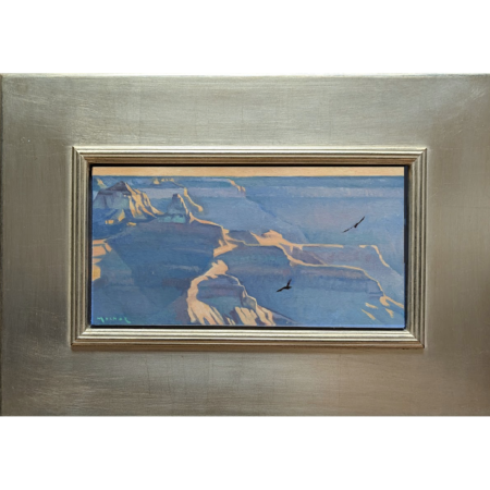Molnar, Marcia - "Winds on the Wind" Oil on Board (6 x 12)