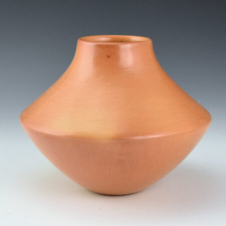 Tahbo, Mark  - Plainware Jar with Fire Clouds (1998)