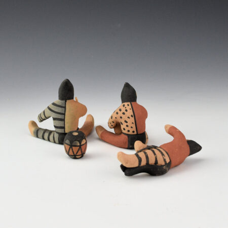 Alternative view of Toya, Maxine - Koshari's "Three Clowns"  Three Figure Set (4 Pieces)