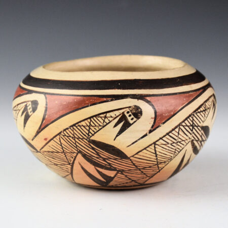 Nampeyo, Nellie - Bowl with Migration Pattern (1960s)