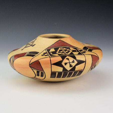 Sahmie Nampeyo, Rachel - Jar with Bird Tail Design (1990s)