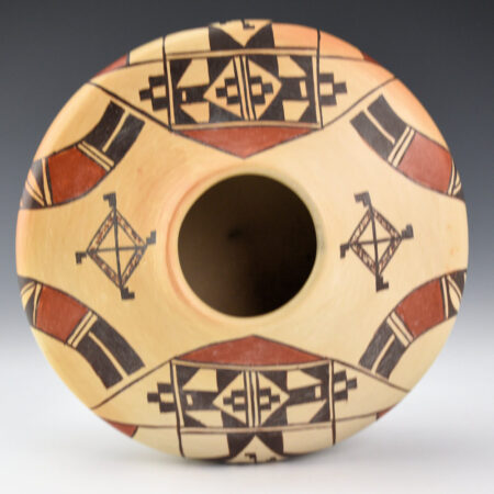 Alternative view of Sahmie Nampeyo, Rachel - Jar with Bird Tail Design (1990s)