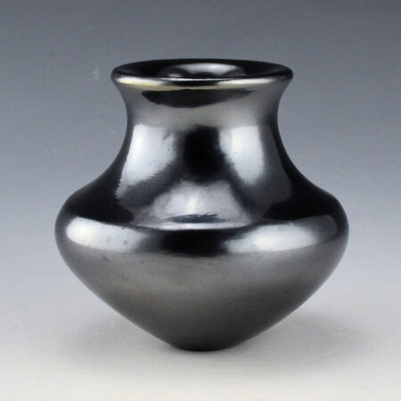 Sanchez, Russell  - Small Gunmetal Fired Water Jar
